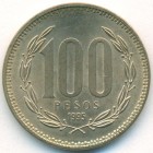 Чили, 100 песо 1995 год (UNC)