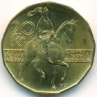 Чехия, 20 крон 2012 год (UNC)