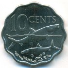 Багамские острова, 10 центов 2007 год (UNC)