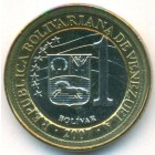 Венесуэла, 1 боливар 2007 год (UNC)