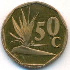 ЮАР, 50 центов 1990 год (PROOF)