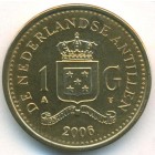 Нидерландские Антилы, 1 гульден 2006 год (UNC)