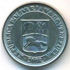 Венесуэла, 10 сентимо 2009 год (UNC)