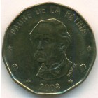 Доминиканская республика, 1 песо 2008 год (UNC)