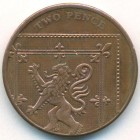 Великобритания, 2 пенса 2014 год