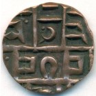 Бутан, 1/2 рупии 1835-1885 годы