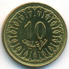 Тунис, 10 миллимов 1997 год (UNC)