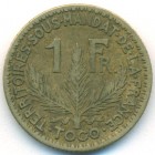 Того, 1 франк 1924 год