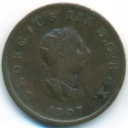 Великобритания, 1/2 пенни 1807 год