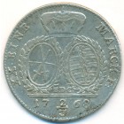 Королевство Саксония-Альбертина, 2/3 талера 1768 год
