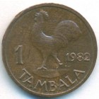 Малави, 1 тамбала 1982 год