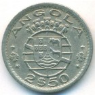 Ангола, 2-1/2 эскудо 1956 год