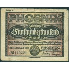 Германия, 500 000 марок 1923 год НОТГЕЛЬД
