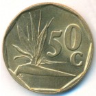 ЮАР, 50 центов 1991 год (UNC)