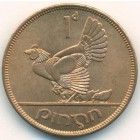 Ирландия, 1 пенни 1966 год (UNC)