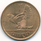 Ирландия, 1 пенни 1966 год (UNC)