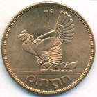 Ирландия, 1 пенни 1966 год (UNC)