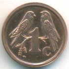 ЮАР, 1 цент 1991 год (UNC)