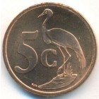 ЮАР, 5 центов 2000 год (UNC)
