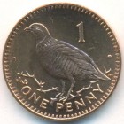 Гибралтар, 1 пенни 2001 год (UNC)
