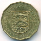 Джерси, 1/4 шиллинга 1964 год (UNC)