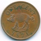 Бермудские острова, 1 цент 1971 год
