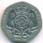 Великобритания, 20 пенсов 1995 год