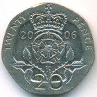 Великобритания, 20 пенсов 2006 год