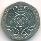 Великобритания, 20 пенсов 2000 год (AU)