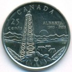Канада, 25 центов 2005 год (UNC)