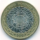 Великобритания, 2 фунта 2000 год