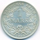 Германия, 1 марка 1914 год J (UNC)