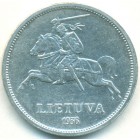 Литва, 5 лит 1936 год