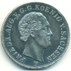 Королевство Саксония-Альбертина, 1/6 талера 1846 год