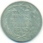 Королевство Пруссия, 1/3 талера 1783 год B
