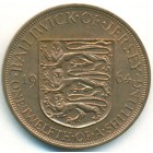 Джерси, 1/12 шиллинга 1964 год (UNC)