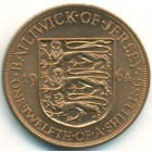 Джерси, 1/12 шиллинга 1964 год (UNC)