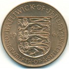 Джерси, 1/12 шиллинга 1964 год (UNC)