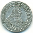 Бранденбург - Пруссия, 1/24 талера 1666 год