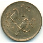 ЮАР, 1 цент 1989 год (UNC)