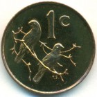 ЮАР, 1 цент 1987 год (PROOF)