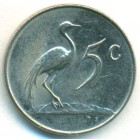 ЮАР, 5 центов 1965 год (AU)