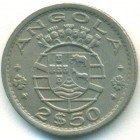 Ангола, 2-1/2 эскудо 1956 год