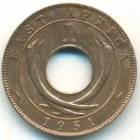 Британская Восточная Африка, 1 цент 1951 год KN