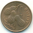 Гамбия, 1 бутут 1974 год (UNC)