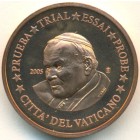 Ватикан, 2 евроцента 2005 год (UNC) ПРОБА