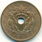 Федерация Родезии и Ньясаленда, 1 пенни 1963 год (UNC)