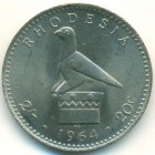 Родезия, 2 шиллинга 1964 год (UNC)