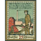 Германия, 25 пфеннигов 1921 год НОТГЕЛЬД