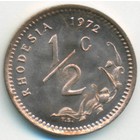 Родезия, 1/2 цента 1972 год (UNC)